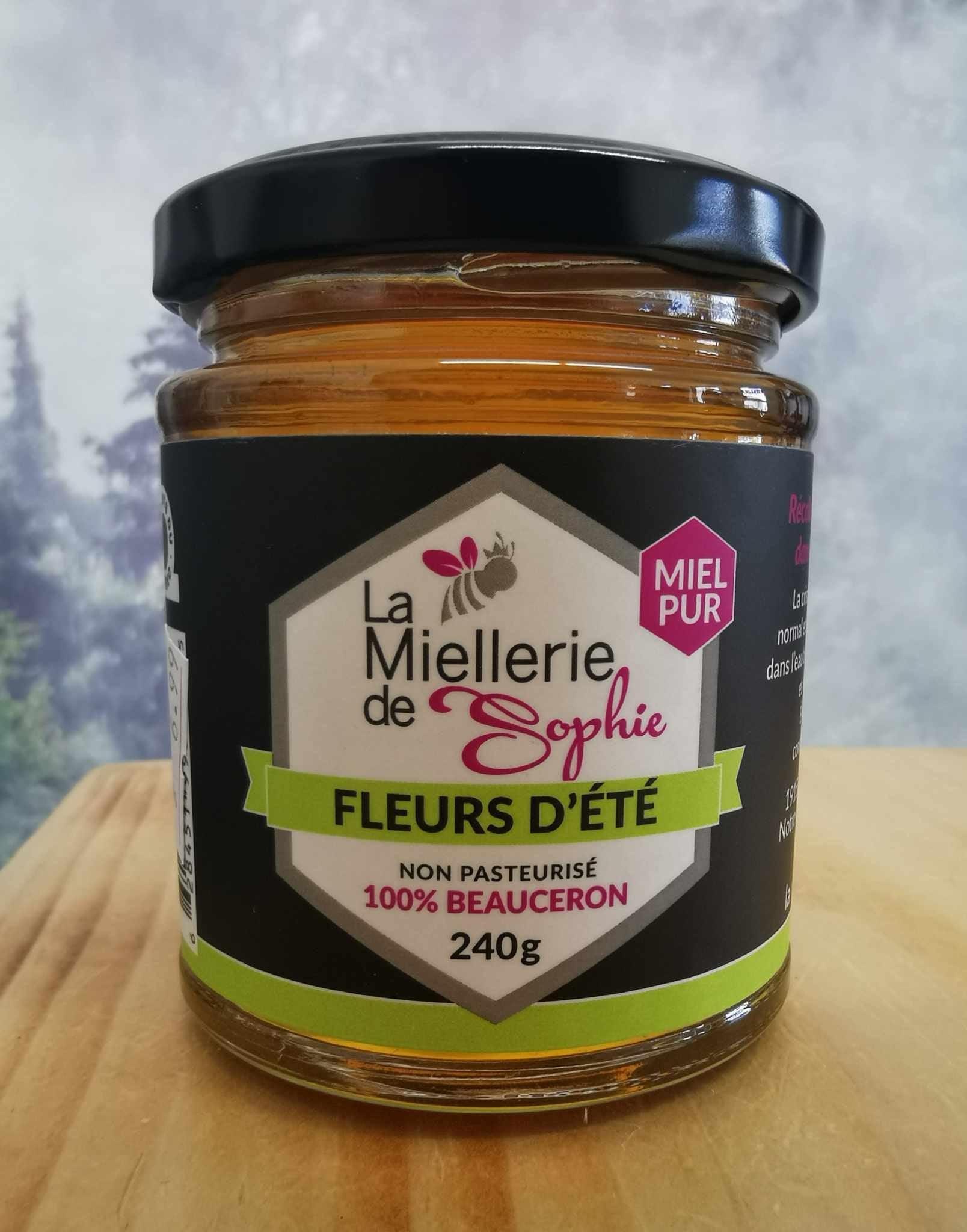Miel fleurs d'été - Miellerie de Sophie - 240g